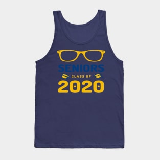 Seniors 2020 The One Where They were Quarantined Social Distancing T-Shirt Tank Top